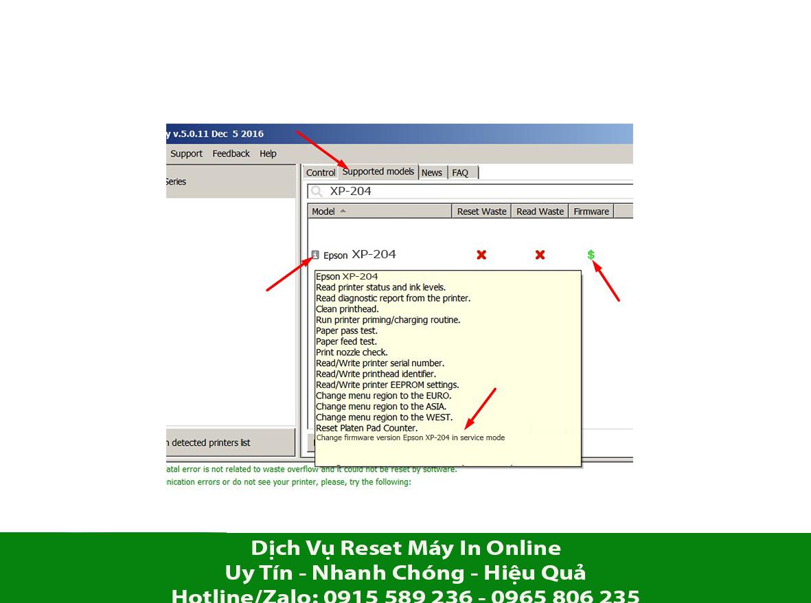 Key Firmware May In Epson XP-204 Step 1